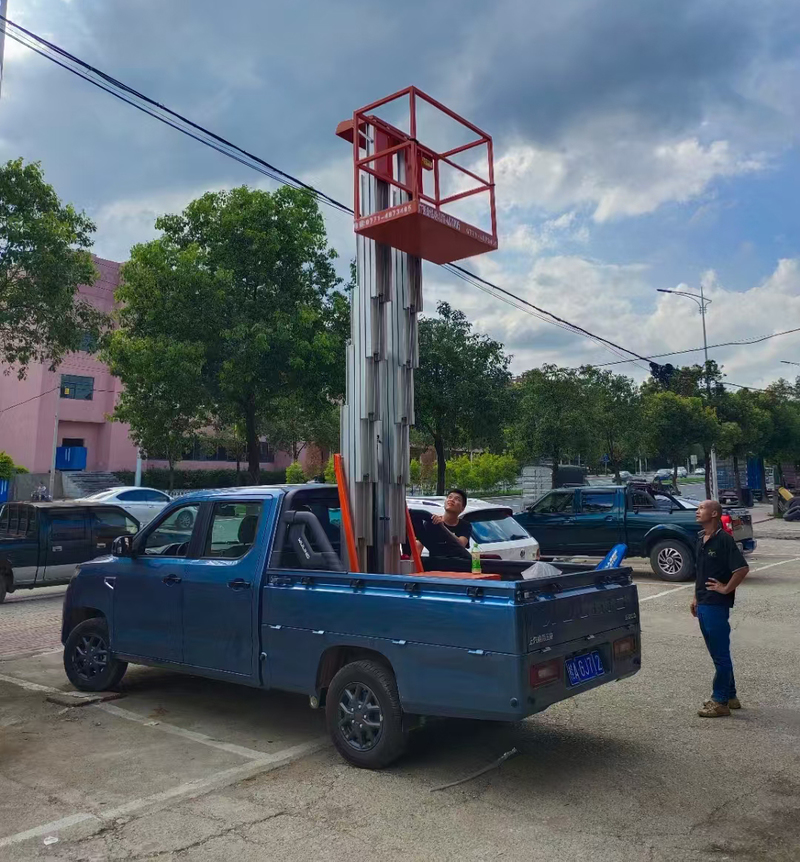 东莞车载铝合金式高空作业车